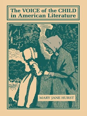 cover image of The Voice of the Child in American Literature